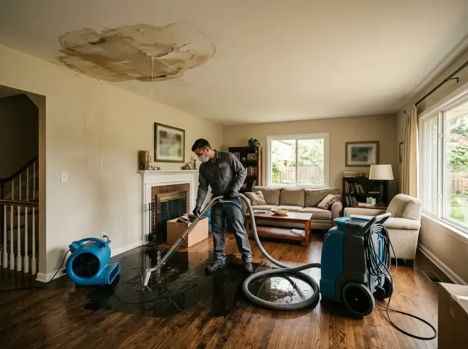 attic-pipe-burst-ceiling-drip-008 — frequently asked questions, Water Damage Restoration & Carpet Care in Lancaster, KY